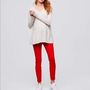 Loft maternity skinny pants